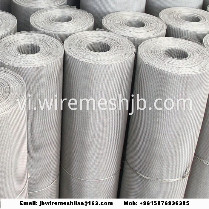 304/316 Woven Stainless Steel Wire Mesh Cloth